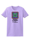 Pixel Irish Charm Item Womens T-Shirt-Womens T-Shirt-TooLoud-Lavender-X-Small-Davson Sales