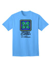 Pixel Irish Charm - Premium Adult T-Shirt Collection-Mens T-shirts-TooLoud-Aquatic-Blue-Small-Davson Sales