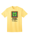 Pixel Irish Charm - Premium Adult T-Shirt Collection-Mens T-shirts-TooLoud-Yellow-Small-Davson Sales