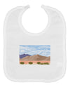 Pixel Landscape - Desert Baby Bib