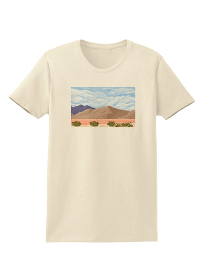 Pixel Landscape - Desert Womens T-Shirt-Womens T-Shirt-TooLoud-Natural-X-Small-Davson Sales