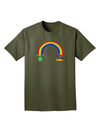 Pixel Pot of Gold Adult Dark T-Shirt-Mens T-Shirt-TooLoud-Military-Green-Small-Davson Sales