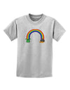 Pixel Pot of Gold Childrens T-Shirt-Childrens T-Shirt-TooLoud-AshGray-X-Small-Davson Sales