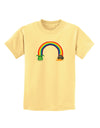 Pixel Pot of Gold Childrens T-Shirt-Childrens T-Shirt-TooLoud-Daffodil-Yellow-X-Small-Davson Sales