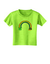 Pixel Pot of Gold Toddler T-Shirt-Toddler T-Shirt-TooLoud-Lime-Green-2T-Davson Sales