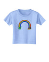 Pixel Pot of Gold Toddler T-Shirt-Toddler T-Shirt-TooLoud-Aquatic-Blue-2T-Davson Sales