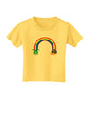 Pixel Pot of Gold Toddler T-Shirt-Toddler T-Shirt-TooLoud-Yellow-2T-Davson Sales