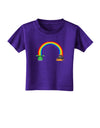 Pixel Pot of Gold Toddler T-Shirt Dark-Toddler T-Shirt-TooLoud-Purple-2T-Davson Sales