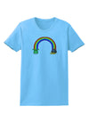 Pixel Pot of Gold Womens T-Shirt-Womens T-Shirt-TooLoud-Aquatic-Blue-X-Small-Davson Sales