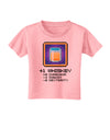 Pixel Whiskey Item Toddler T-Shirt-Toddler T-Shirt-TooLoud-Candy-Pink-2T-Davson Sales