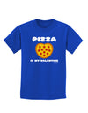 Pizza Is My Valentine Childrens Dark T-Shirt by TooLoud-Childrens T-Shirt-TooLoud-Royal-Blue-X-Small-Davson Sales