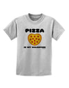 Pizza Is My Valentine Childrens T-Shirt by TooLoud-Childrens T-Shirt-TooLoud-AshGray-X-Small-Davson Sales