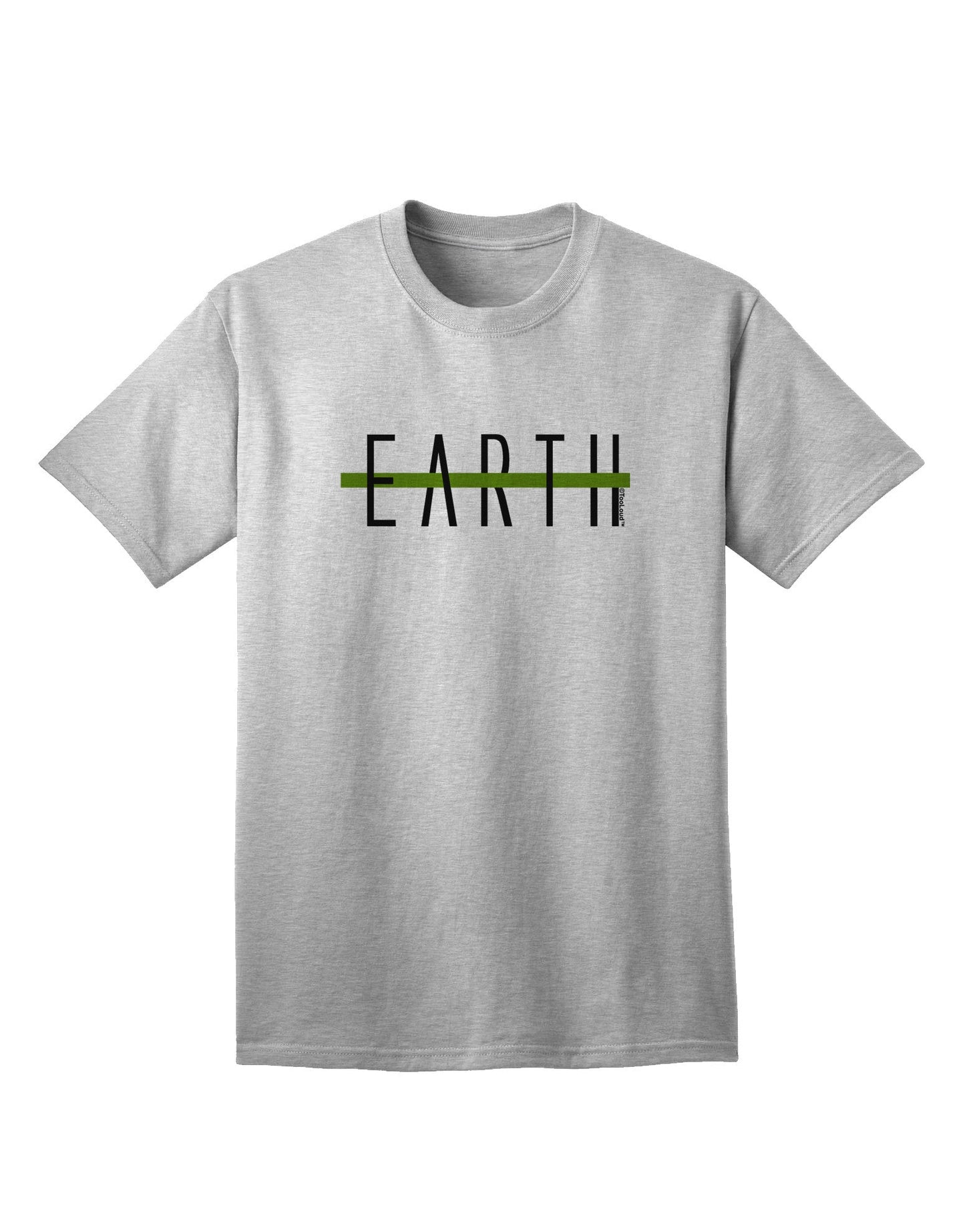 Planet Earth - Premium Text-Only Design for Adults T-Shirt Collection-Mens T-shirts-TooLoud-AshGray-Small-Davson Sales