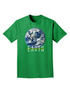 Planet Earth Text Adult Dark T-Shirt-Mens T-Shirt-TooLoud-Kelly-Green-Small-Davson Sales