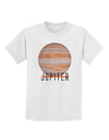Planet Jupiter Earth Text Childrens T-Shirt-Childrens T-Shirt-TooLoud-White-X-Small-Davson Sales