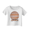 Planet Jupiter Earth Text Infant T-Shirt-Infant T-Shirt-TooLoud-White-06-Months-Davson Sales