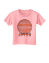 Planet Jupiter Earth Text Toddler T-Shirt-Toddler T-Shirt-TooLoud-Candy-Pink-2T-Davson Sales