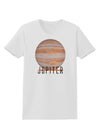 Planet Jupiter Earth Text Womens T-Shirt-Womens T-Shirt-TooLoud-White-X-Small-Davson Sales