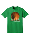 Planet Mars Text Adult Dark T-Shirt-Mens T-Shirt-TooLoud-Kelly-Green-Small-Davson Sales