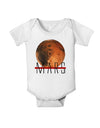 Planet Mars Text Baby Romper Bodysuit-Baby Romper-TooLoud-White-06-Months-Davson Sales