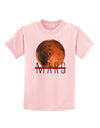 Planet Mars Text Childrens T-Shirt-Childrens T-Shirt-TooLoud-PalePink-X-Small-Davson Sales