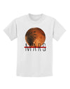 Planet Mars Text Childrens T-Shirt-Childrens T-Shirt-TooLoud-White-X-Small-Davson Sales