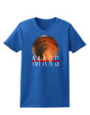 Planet Mars Text Womens Dark T-Shirt-TooLoud-Royal-Blue-X-Small-Davson Sales