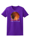 Planet Mars Text Womens Dark T-Shirt-TooLoud-Purple-X-Small-Davson Sales