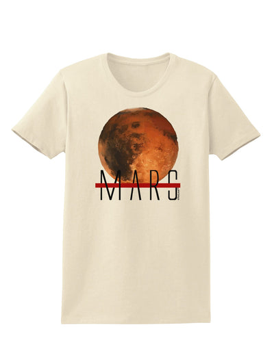 Planet Mars Text Womens T-Shirt-Womens T-Shirt-TooLoud-Natural-X-Small-Davson Sales