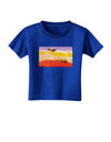 Planet Mars Watercolor Toddler T-Shirt Dark-Toddler T-Shirt-TooLoud-Royal-Blue-2T-Davson Sales