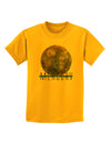 Planet Mercury Text Childrens T-Shirt-Childrens T-Shirt-TooLoud-Gold-X-Small-Davson Sales