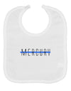 Planet Mercury Text Only Baby Bib