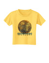 Planet Mercury Text Toddler T-Shirt-Toddler T-Shirt-TooLoud-Yellow-2T-Davson Sales