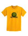 Planet Neptune Text Childrens T-Shirt-Childrens T-Shirt-TooLoud-Gold-X-Small-Davson Sales