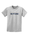 Planet Neptune Text Only Childrens T-Shirt-Childrens T-Shirt-TooLoud-AshGray-X-Small-Davson Sales