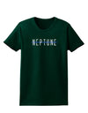 Planet Neptune Text Only Dark Womens Dark T-Shirt-TooLoud-Forest-Green-Small-Davson Sales