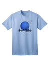 Planet Neptune Text - Premium Adult T-Shirt for Space Enthusiasts-Mens T-shirts-TooLoud-Light-Blue-Small-Davson Sales