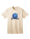 Planet Neptune Text - Premium Adult T-Shirt for Space Enthusiasts-Mens T-shirts-TooLoud-Natural-Small-Davson Sales