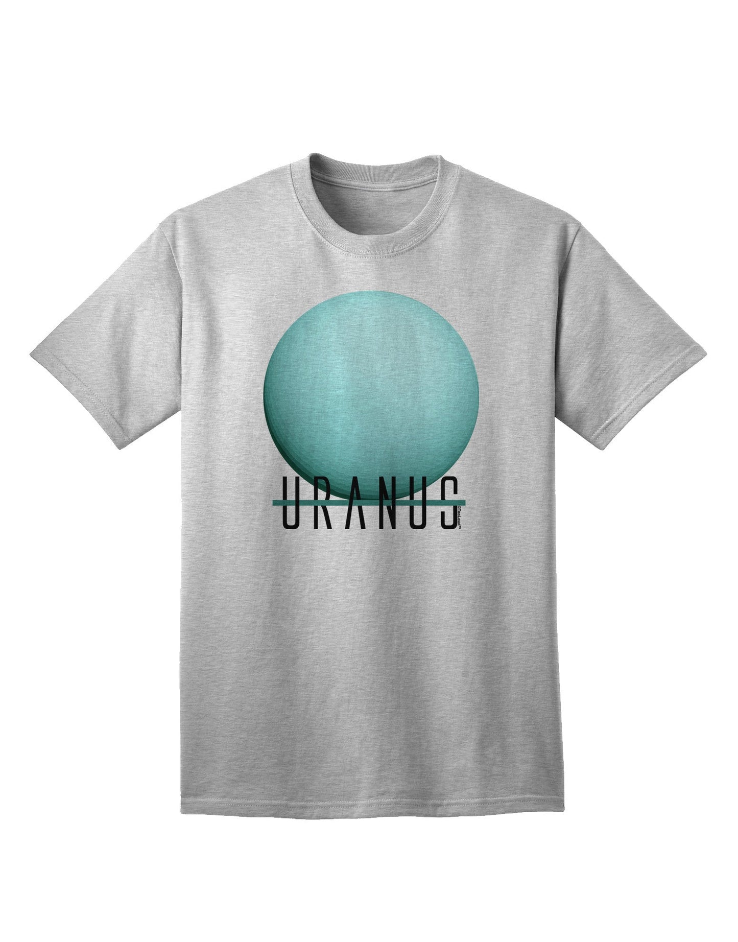 Planet Uranus - Premium Text Graphic Adult T-Shirt Collection-Mens T-shirts-TooLoud-AshGray-Small-Davson Sales