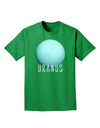 Planet Uranus Text Adult Dark T-Shirt-Mens T-Shirt-TooLoud-Kelly-Green-Small-Davson Sales