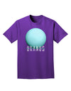 Planet Uranus Text Adult Dark T-Shirt-Mens T-Shirt-TooLoud-Purple-Small-Davson Sales