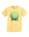 Planet Uranus Text Childrens T-Shirt-Childrens T-Shirt-TooLoud-Daffodil-Yellow-X-Small-Davson Sales