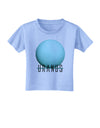 Planet Uranus Text Toddler T-Shirt-Toddler T-Shirt-TooLoud-Aquatic-Blue-2T-Davson Sales