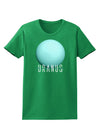 Planet Uranus Text Womens Dark T-Shirt-TooLoud-Kelly-Green-X-Small-Davson Sales