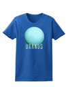 Planet Uranus Text Womens Dark T-Shirt-TooLoud-Royal-Blue-X-Small-Davson Sales