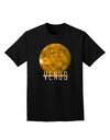 Planet Venus Text Adult Dark T-Shirt-Mens T-Shirt-TooLoud-Black-Small-Davson Sales