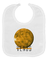 Planet Venus Text Baby Bib