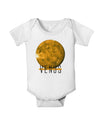 Planet Venus Text Baby Romper Bodysuit-Baby Romper-TooLoud-White-06-Months-Davson Sales