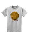 Planet Venus Text Childrens T-Shirt-Childrens T-Shirt-TooLoud-AshGray-X-Small-Davson Sales