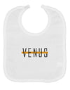 Planet Venus Text Only Baby Bib